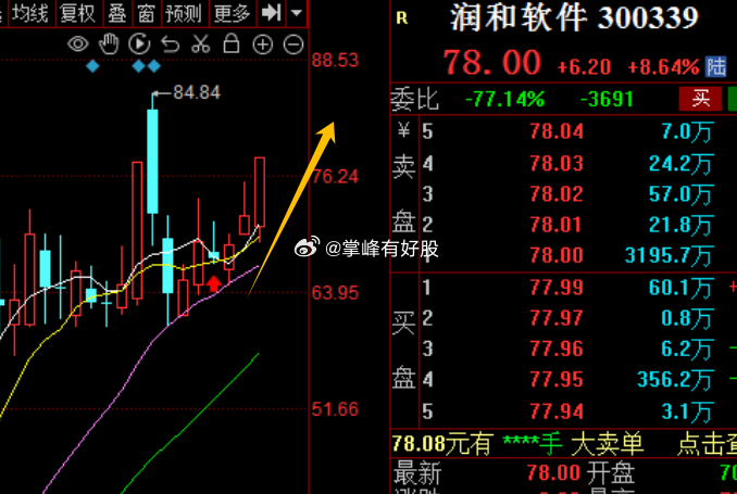 潤和軟件股價會漲到300元嗎？