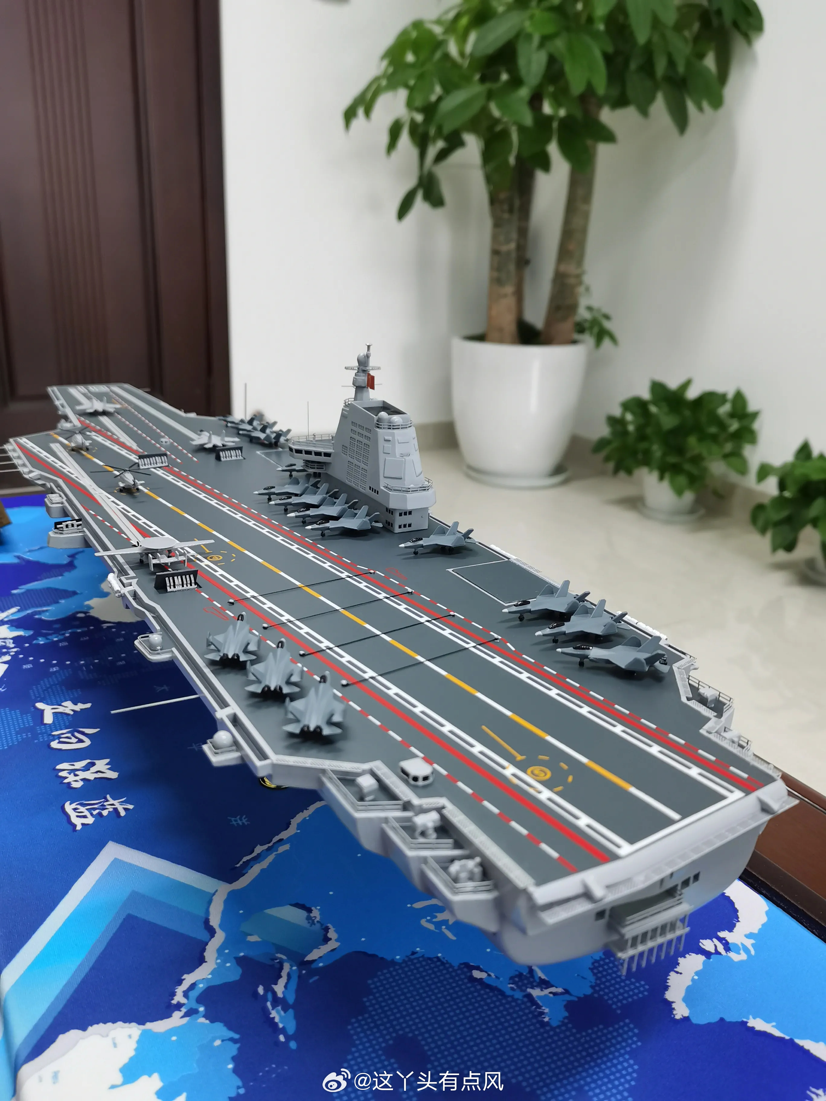 福建艦航母模型，展現海洋強國雄心壯志的象征，福建艦航母模型，展現海洋強國雄心壯志的壯麗象征