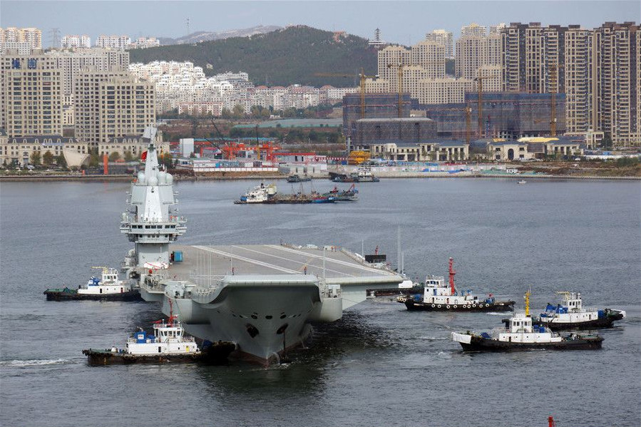 國產航母出海海試，中國海軍力量邁向新紀元的重要里程碑，國產航母出海海試，中國海軍力量邁向新紀元的關鍵時刻