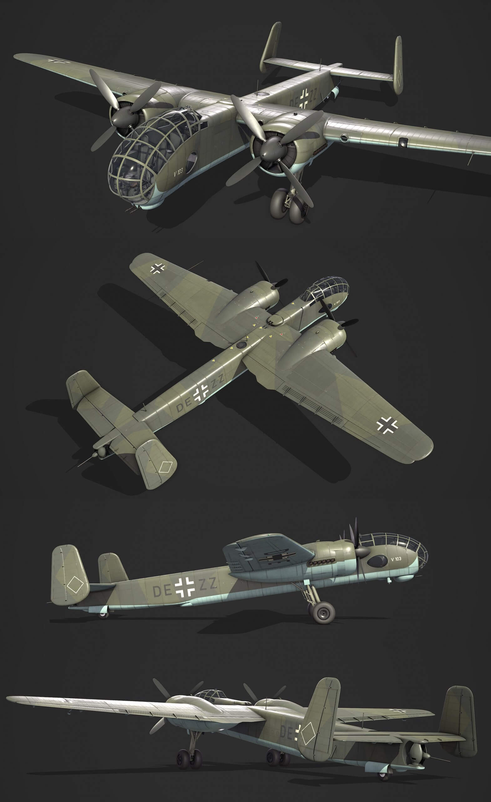 JU-288轟炸機，二戰中的空中巨無霸，JU-288轟炸機，二戰空中巨無霸的霸主風采