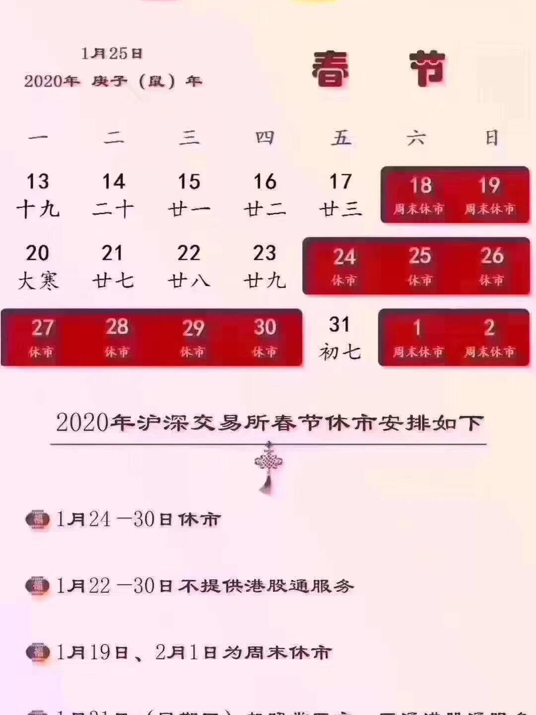 股市放假安排2020最新通知分析文章，2020年股市放假安排最新通知分析與解讀