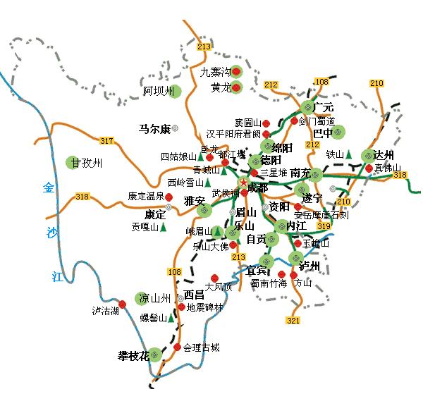 四川省旅游景點前十名，探尋千年文化與自然美景的絕佳之地，四川省十大旅游景點，探尋千年文化與自然美景的必游之地